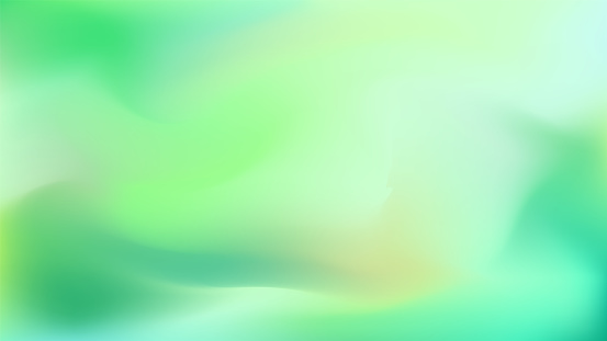 Blurred defocused pastel green nature abstract background