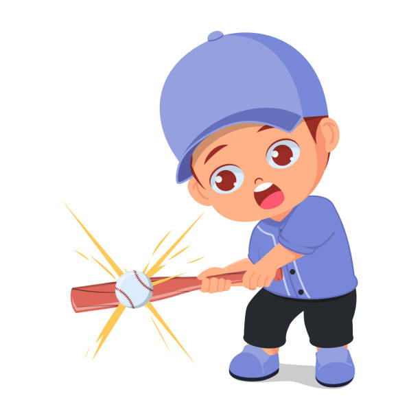 Bat Pointing 80+ Baseball Bat Pointing Stock Illustrations, Royalty-Free Vector ...