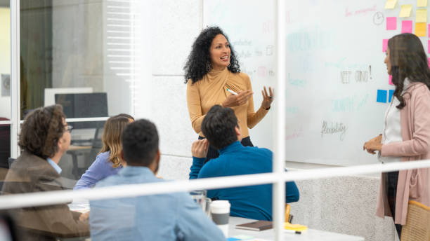 istock African american business coaches training employees using brainstorming technique 1578812878