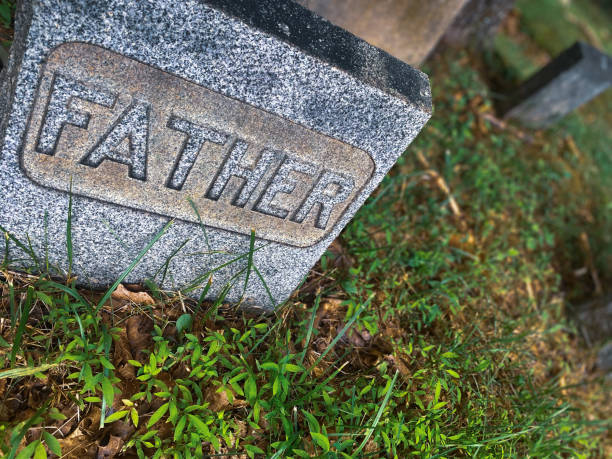 istock Father Tombstone in Old Cemetery 1578864467