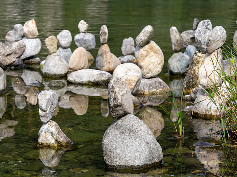 Stone balancing