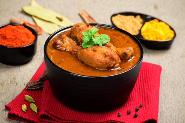 istock Indian chicken curry non veg food 1578992883