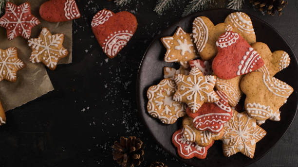 istock Baked Christmas cookies 1579024127