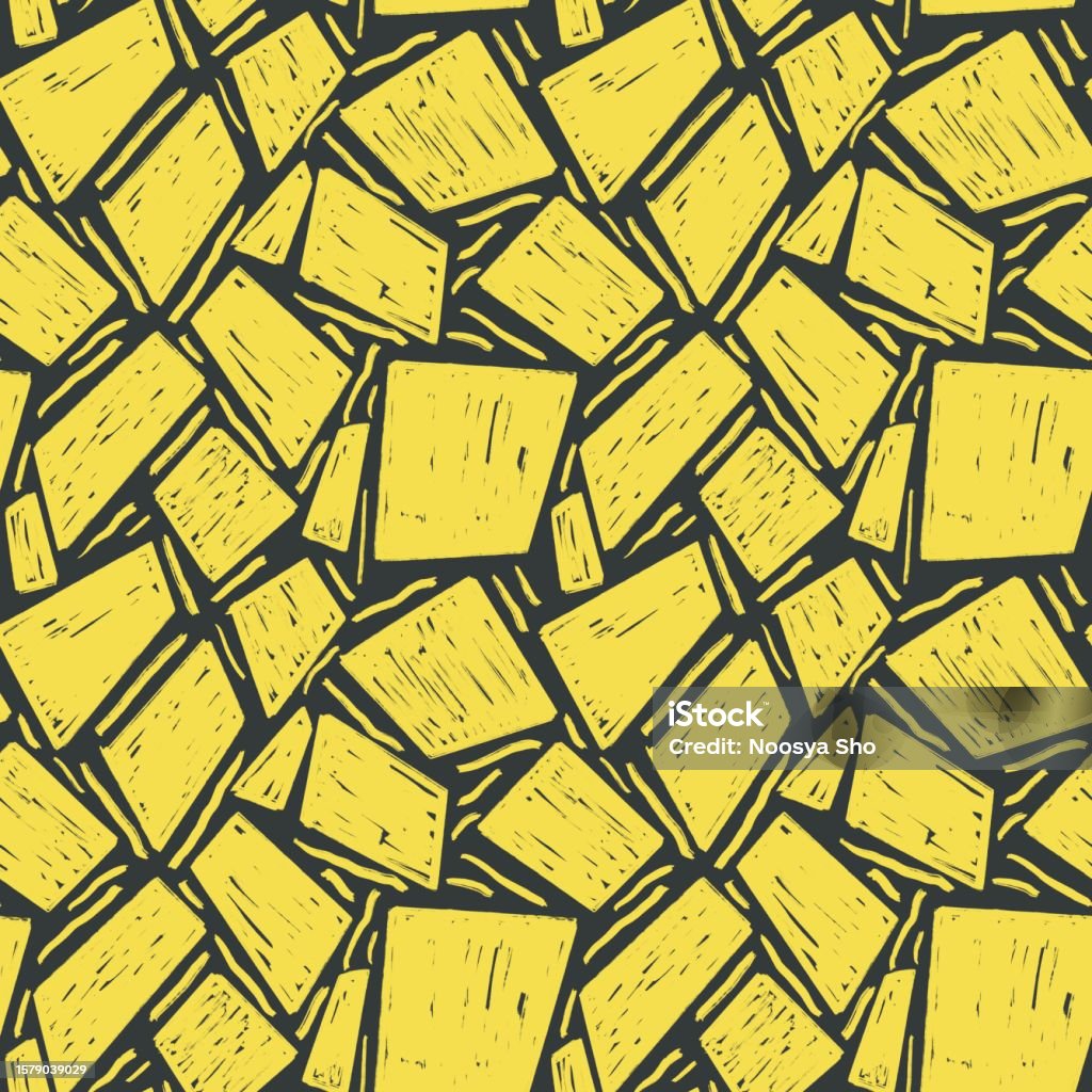 Yellow Abstract Geometric Pattern Seamless Abstract Geometry Pattern Simple Background On Grey Light ...