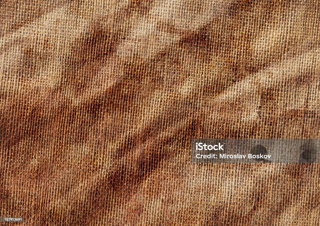 Ad alta risoluzione tela di iuta antico Grunge Texture screziato - Foto stock royalty-free di Chiazzato