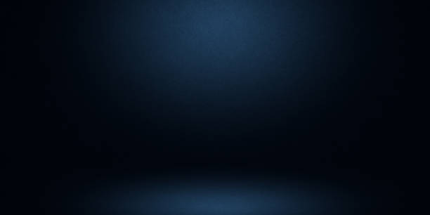 istock Blue grunge background, abstract wall studio room, can be used to present your product 1579140598