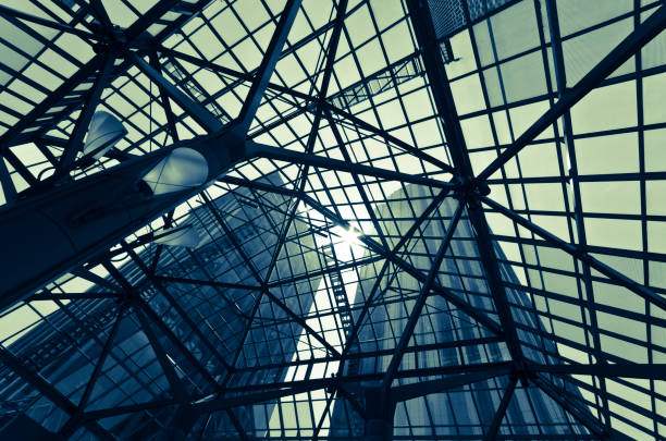 istock Modern office view against sunligh 157914405