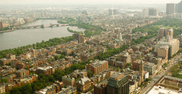 istock Aerial view of Boston 157914475