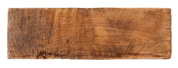 istock Old piece of weathered wood. 157914489