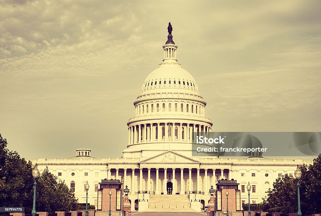 米国議会議事堂、ワシントン DC - ワシントンDCのロイヤリティフ��リーストックフォト