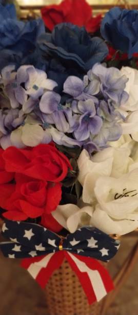 istock Patriotic Floral Display 1579323947