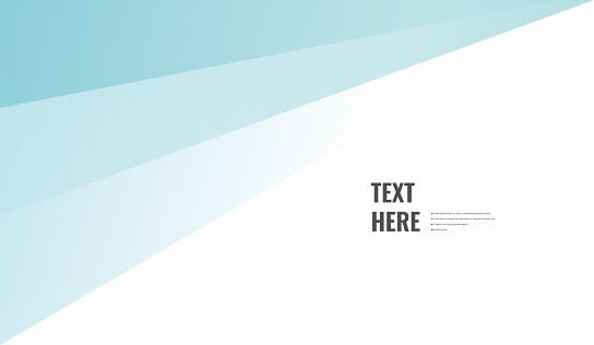 Subtle blue clear line shapes background. Business template vector design