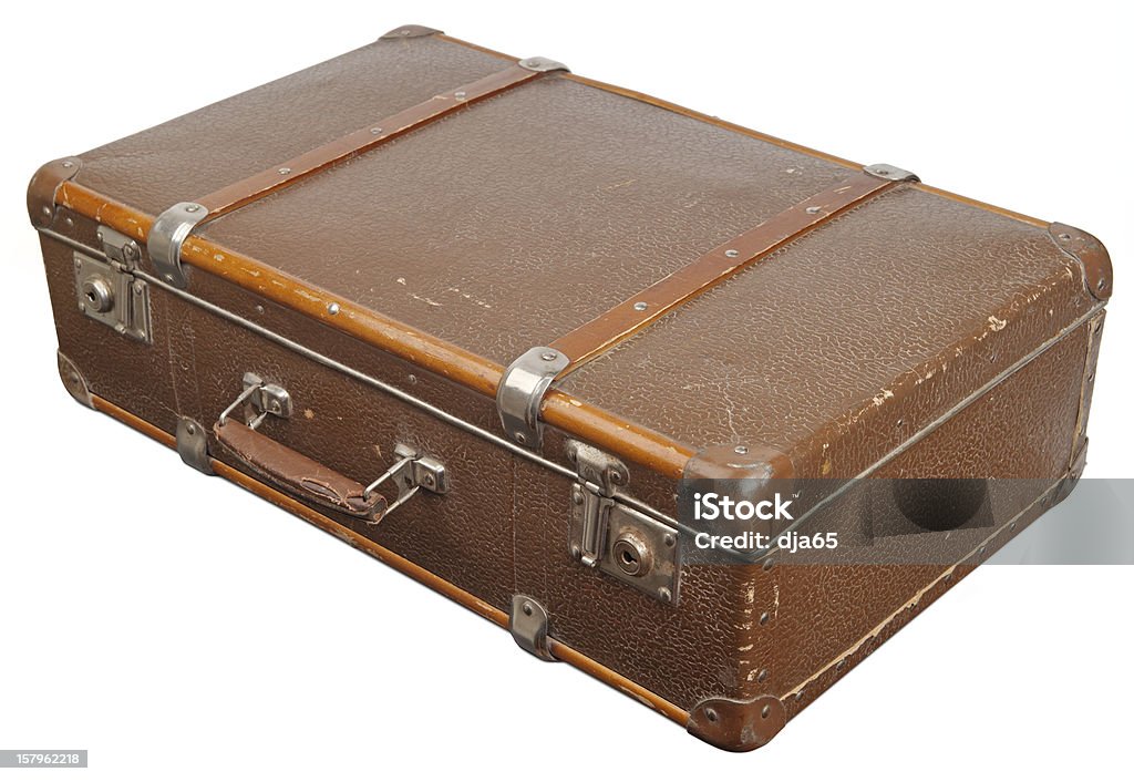 Винтажный чемодан - Стоковые фото Стиль ретро роялти-фри