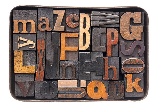 istock vintage wood alphabet in box 157962227