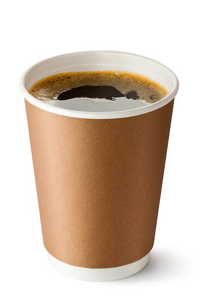 istock Take-out coffee in opened thermo cup 157962458