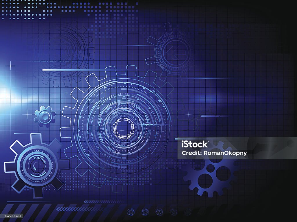 Tech Insepctor Background Tech Background Stock Illustration - Download Image Now - Abstract ...