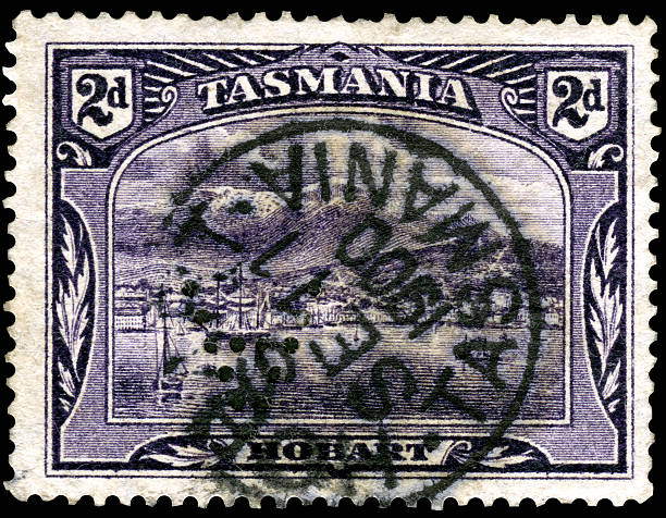 istock Vintage postage stamp Tasmania. 157977032