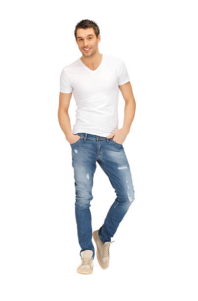 istock handsome man in  white shirt 157979586