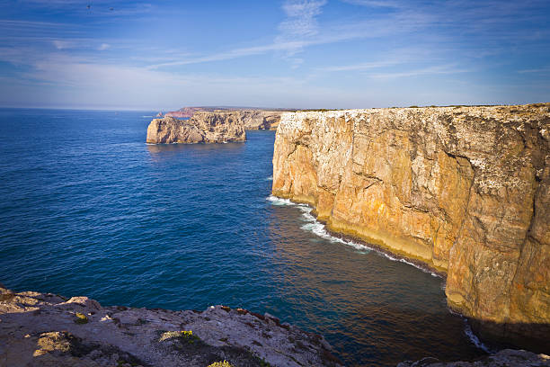 Cabo de san Vicente, Portugal - foto de stock