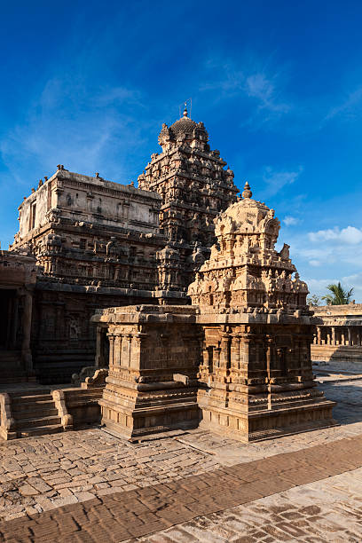 templo darasuram airavatesvara - tamil - fotografias e filmes do acervo