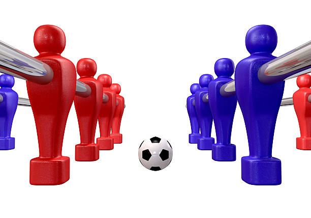 istock Foosball Kickoff Isolated 157981051