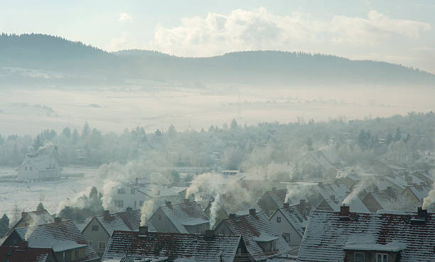 istock Cold season in town 157982042