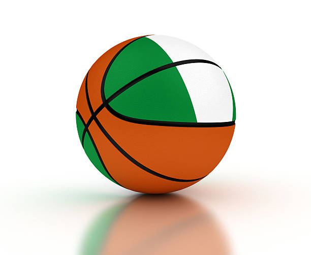 basquetebol da nigéria - nigerian flag nigerian culture three dimensional shape nigeria imagens e fotografias de stock