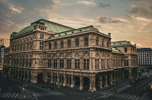 The Vienna State Opera is an opera house and opera company based in Vienna, Austria.