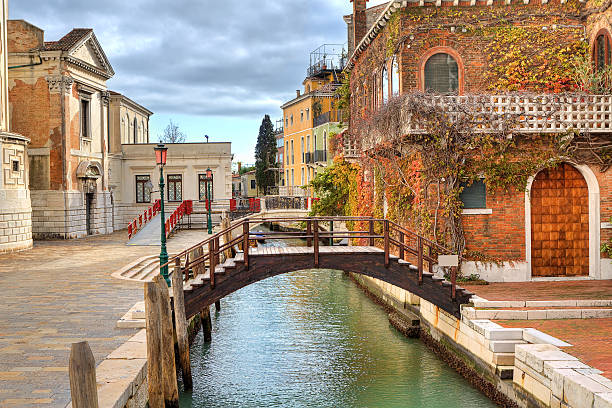 istock Small canal and house. Venice, Italy. 157987214