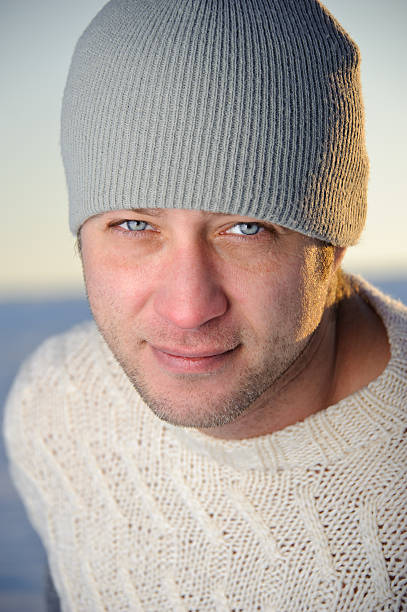 istock Winter male portrait. 157987549