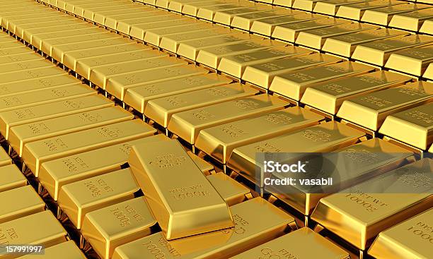 Gold Bars Stock Photo - Download Image Now - Business, Colors, Corporate Business