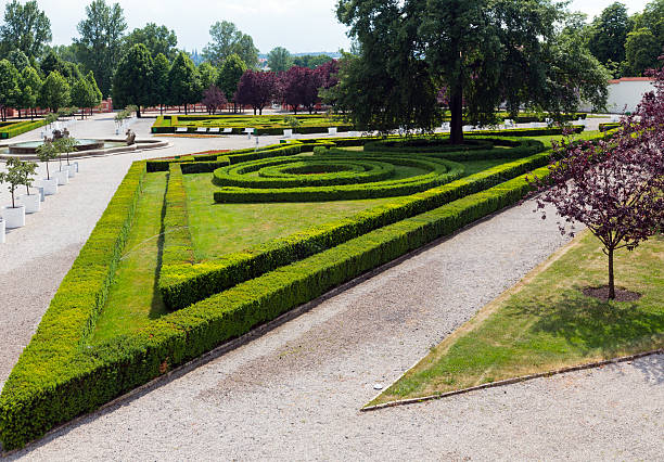 istock Summer park.  Troja Palace  (Prague, Czech) 157995463