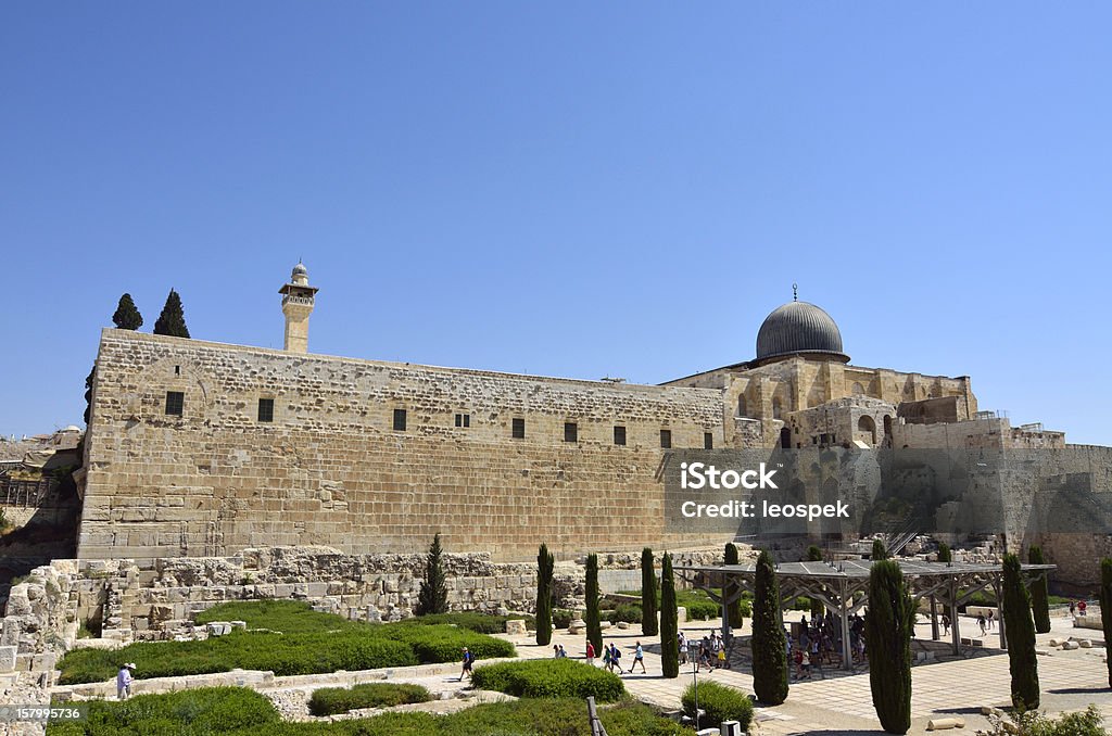 Cidade Velha de Jerusalém, Israel. - Royalty-free Antigo Foto de stock