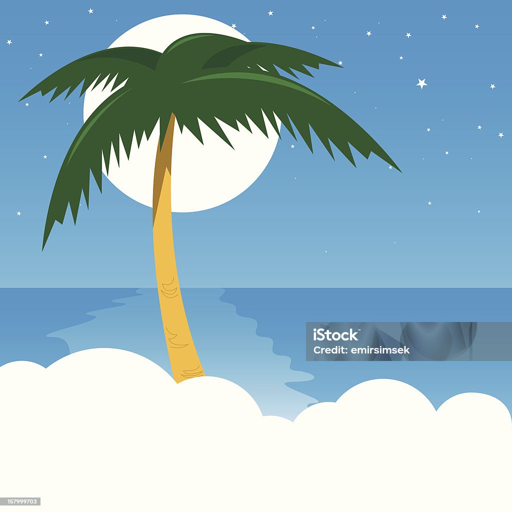 palm tree - arte vectorial de Aire libre libre de derechos