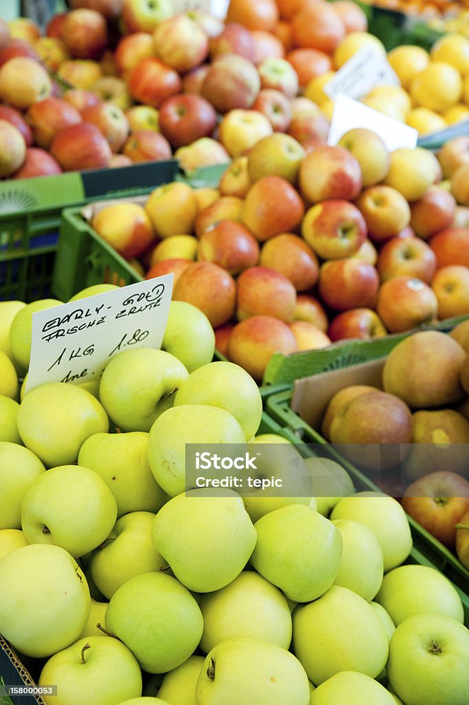 Lote de manzana - Foto de stock de Agricultura libre de derechos