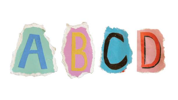 istock A, B, C and D alphabets on torn colorful paper 1580001272