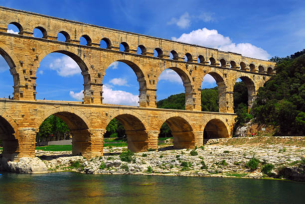 istock Pont du Gard in southern France 158000340
