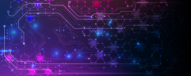 istock Abstract background image of circuit board concept and high tech world 1580007338