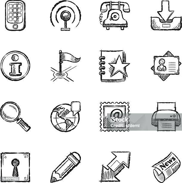 Ikony Komunikacji - Stockowe grafiki wektorowe i więcej obrazów Dowód tożsamości - Dowód tożsamości, Globus - Wyposażenie do nawigacji, Planeta