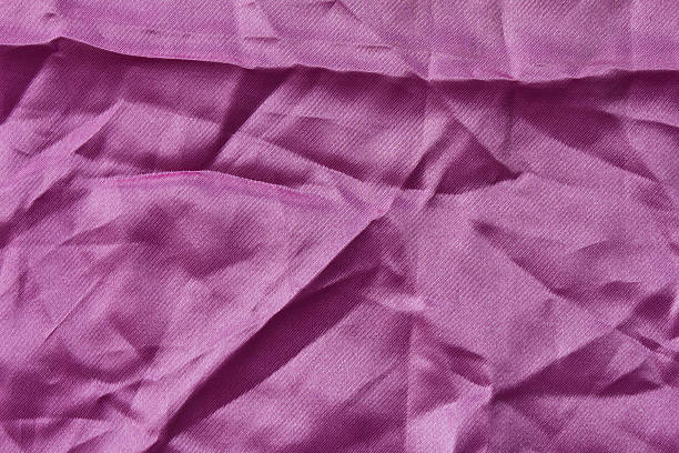 istock Pink fabric texture with creases. 158002492