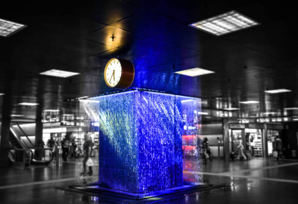 Rush Hour - A Creative Shot at Zurich Central Station Zürich Hauptbahnhof (often shortened to Zürich HB, or just HB) is the largest railway station in Switzerland and one of the busiest in Europe. zurich train station stock pictures, royalty-free photos & images