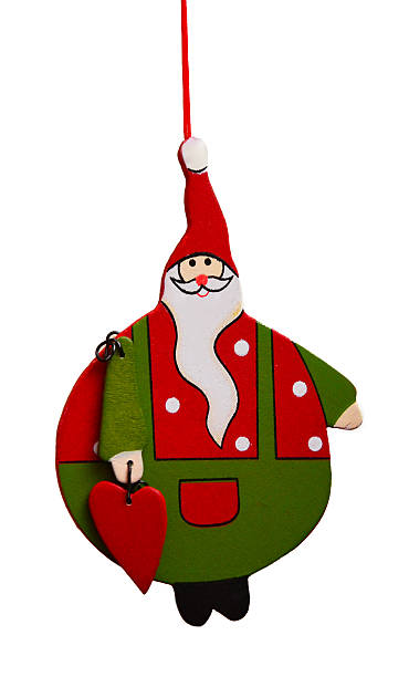 Santa Claus Christmas Tree Ornament stock photo