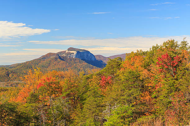 table rock im herbst - scarp stock-fotos und bilder