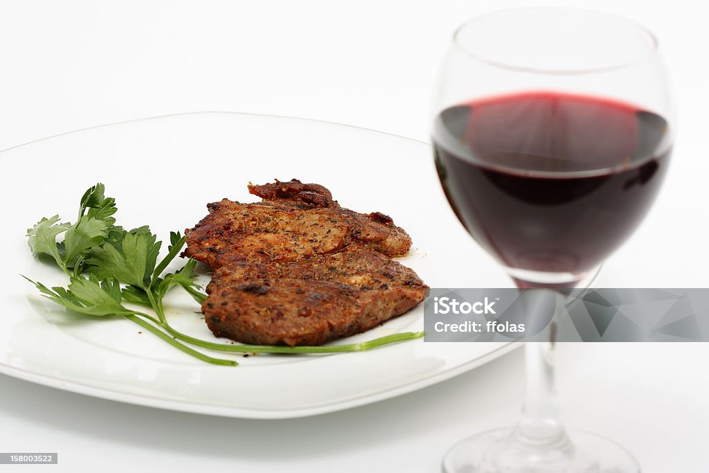 Chuletas de cerdo asado - Foto de stock de Alimento libre de derechos