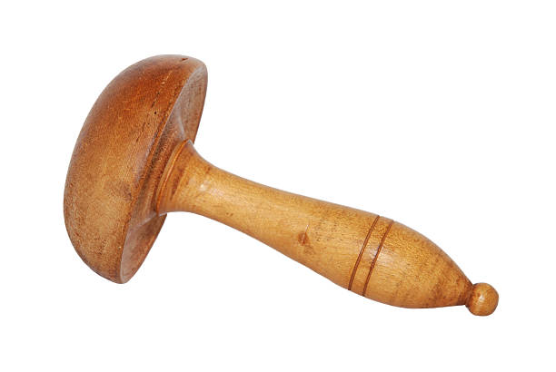istock Antique wooden darning mushroom 158003976