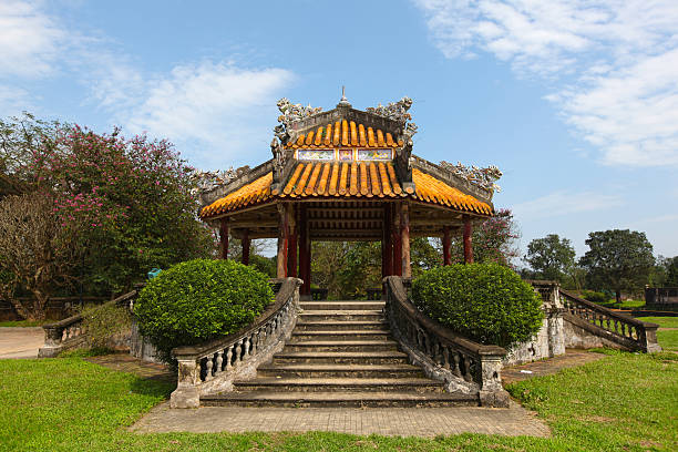 istock Chinese pavilion romantic scene at the royal gardens 158006809