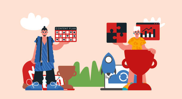 istock Social Media Substance Creation Bunch, Arranging an Charming Substance Passing on Calendar to Weave Stories of Engagement and Connectio. 1580093480