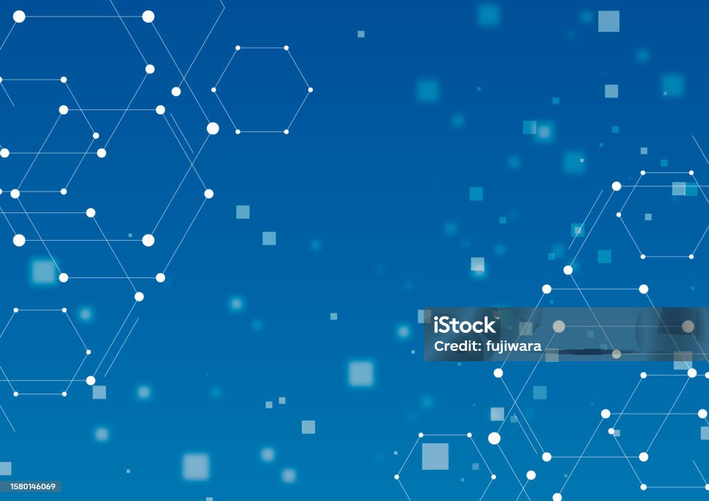 Bright Blue Science Image Background Stock Illustration - Download ...