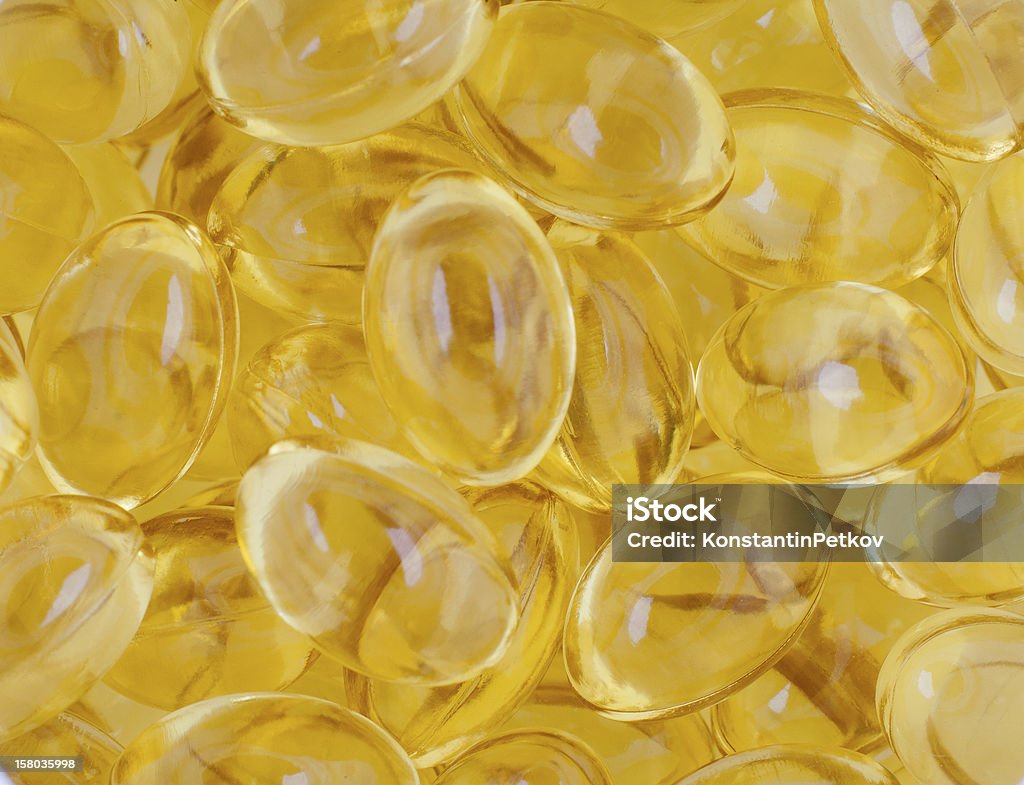 omega 3 - Foto de stock de Aceite de hígado de pescado libre de derechos