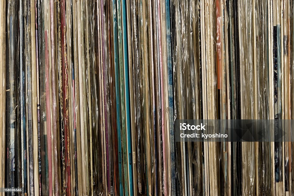 列のレコード - アナログレコードのロイヤリティフリーストックフォト